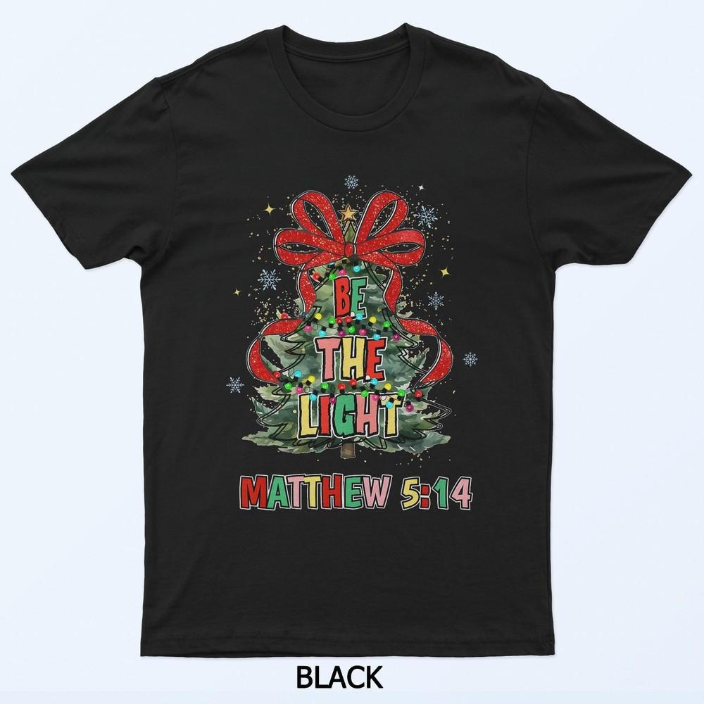 Будь Светом Христианская Рождественская Футболка M